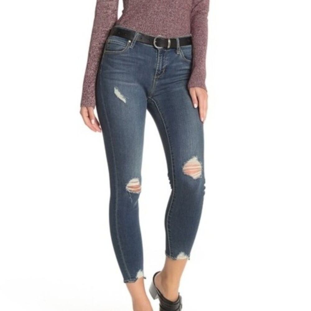 Articles of Society Skinny Jeans Women's Size 27 Step Hem Distressed NWT